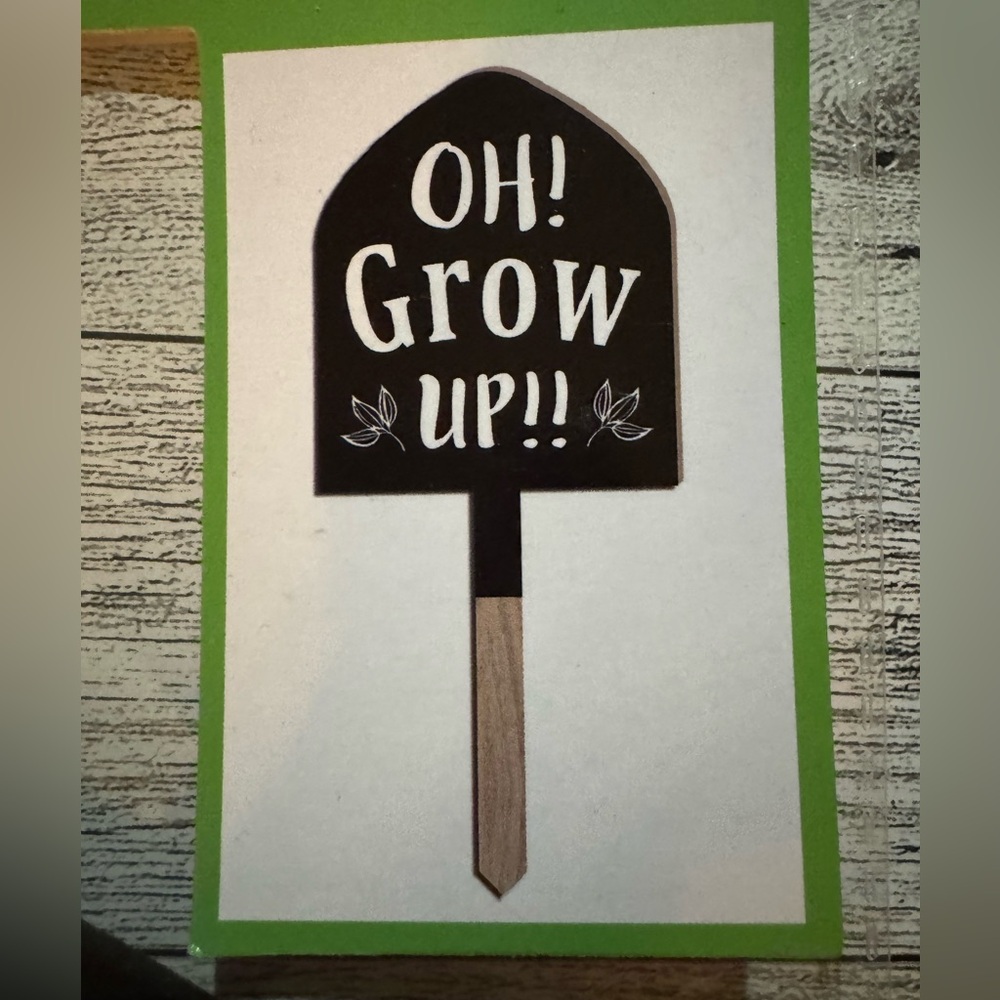 Garden Sign Decor Wooden Sign